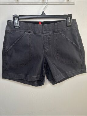 SPANX Light Faded Charcoal Gray Shape Wear Utility High-Waist Shorts